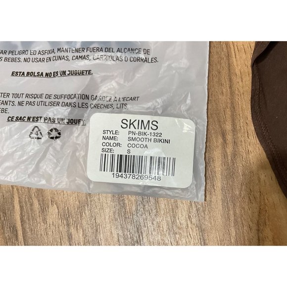 NWT Women's SKIMS Mid-Rise Bikini Brief Size: Small - Picture 3 of 6